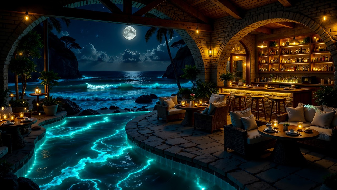 (Без Рекламы) Уютное Место Для Сна С Нежной Фортепианной Музыкой • Мягкие Волны Для Глубокого Отд...