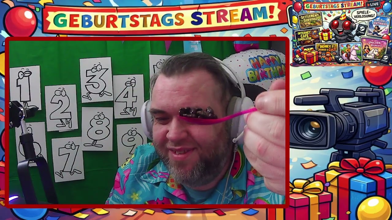 🎉🍾 WIR FEIERN IN MEINEN GEBURTSTAG!!!  🎉🍾  !dc !clip !lurk !steam !giveaway