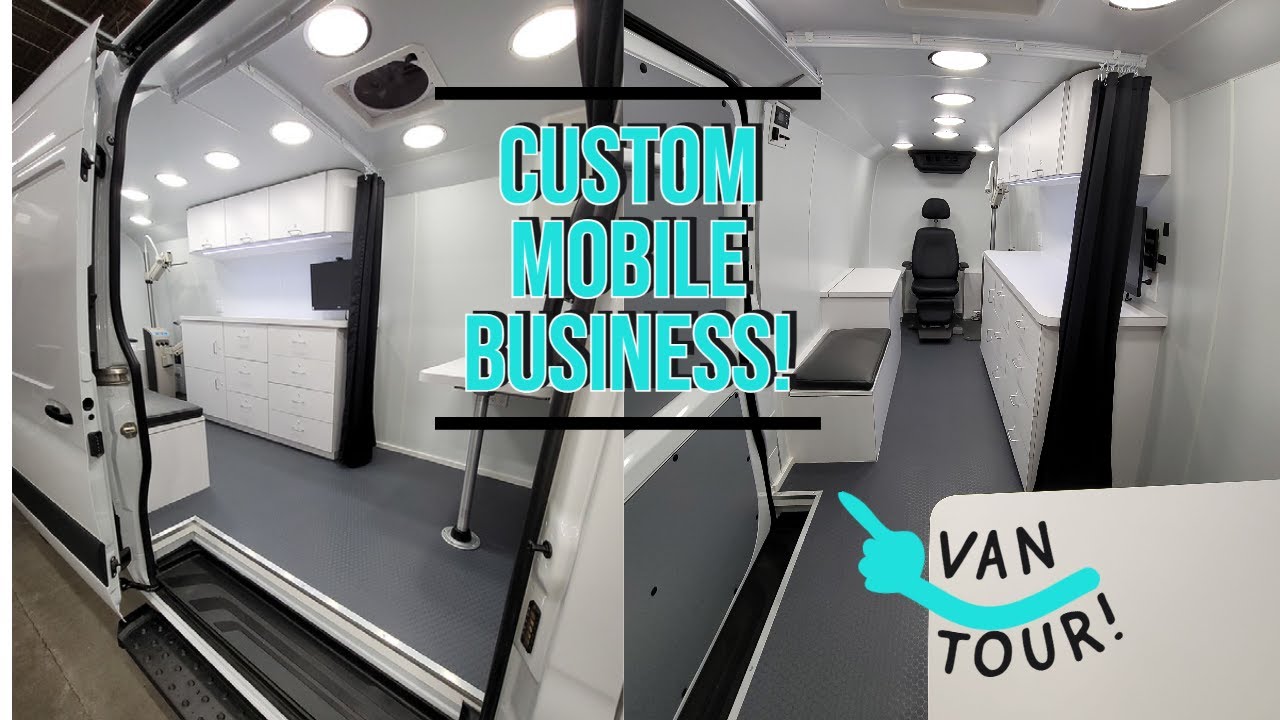 TOUR | Custom Mobile Business | Sprinter Van Conversion