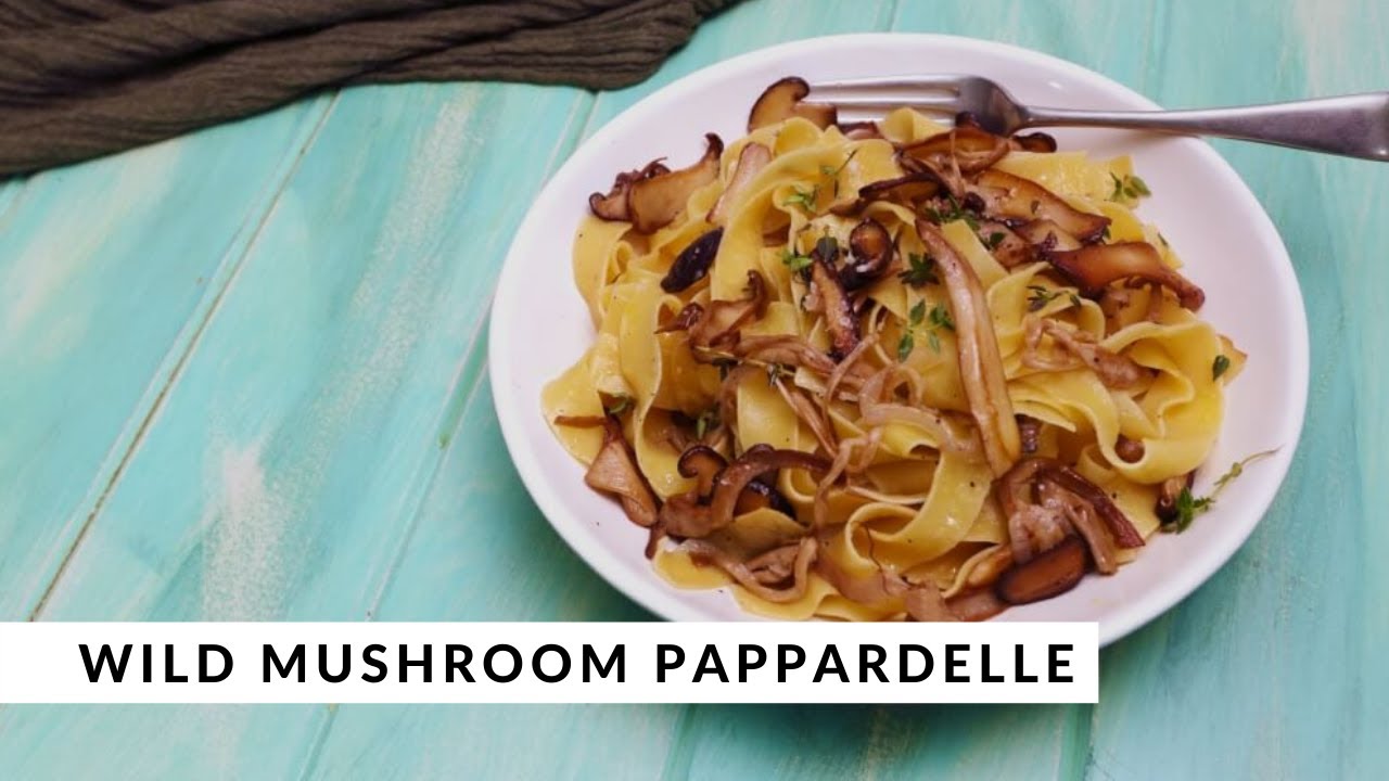 Wild Mushroom Pappardelle by Khanh Ong