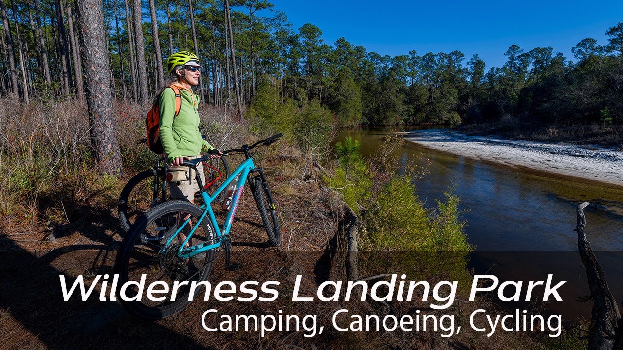 Wilderness Landing Area on Mountain Bikes