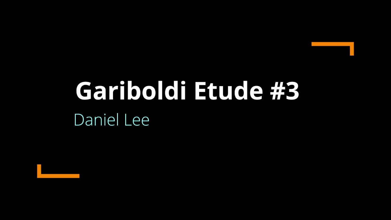 Gariboldi Etude #3 - Flute by Daniel Lee