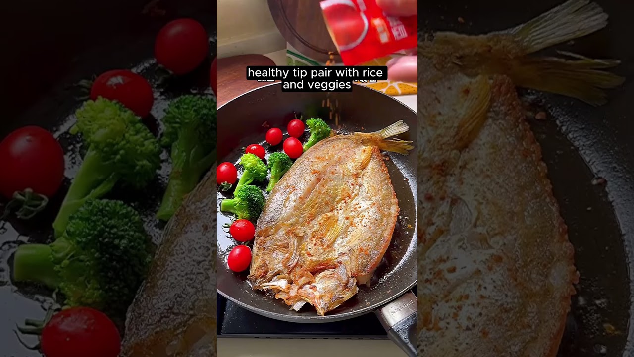 Pan-Fried Yellow Croaker 🐟 Crispy, Juicy & So Nutritious | 