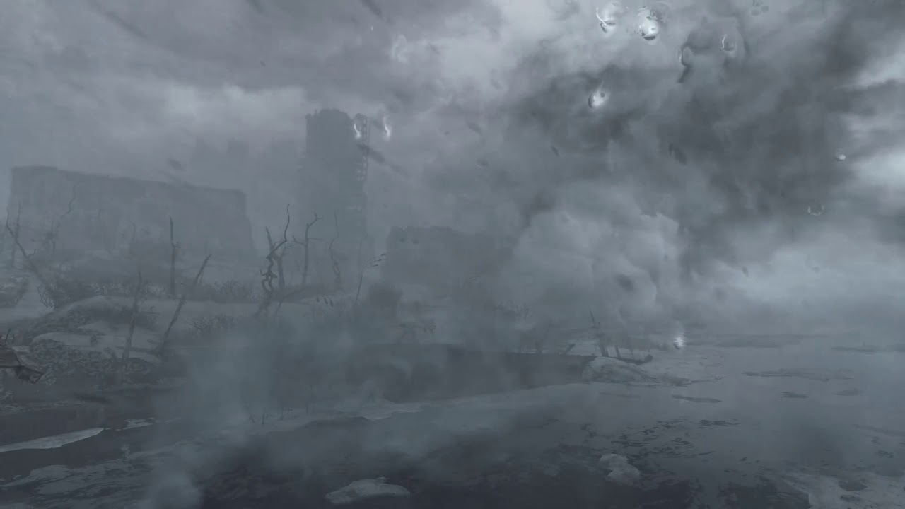 Metro: Last Light│ASMR/Sleep Aid│Rain Storm│Ambient Sounds