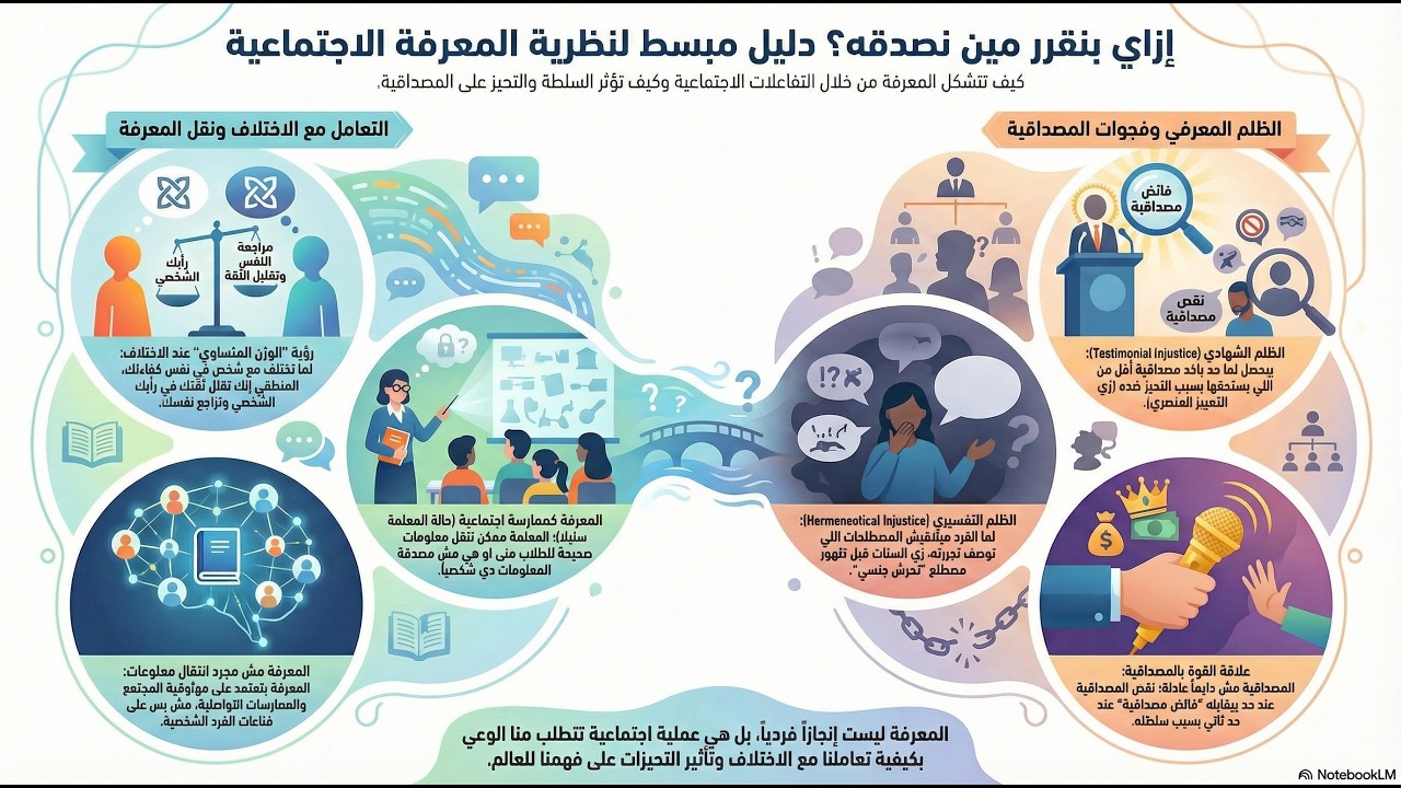المعرفة الاجتماعية - الطريق لمعرفة من نثق به