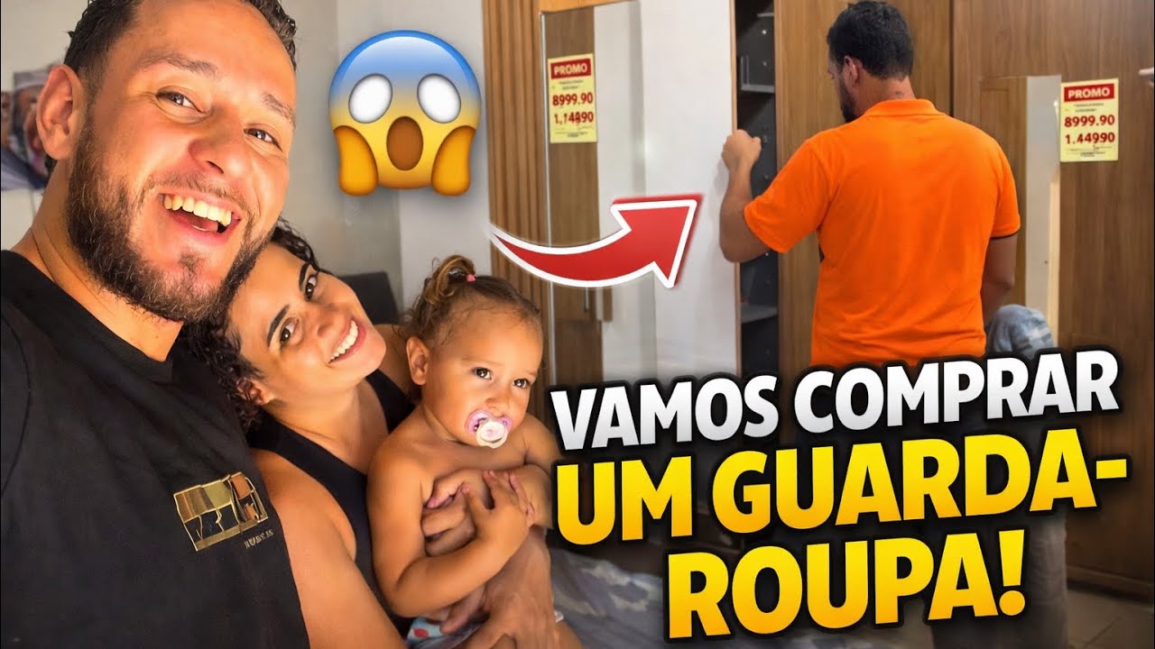 Procurando nosso guarda-roupa! Olha os preços que encontramos 😱
