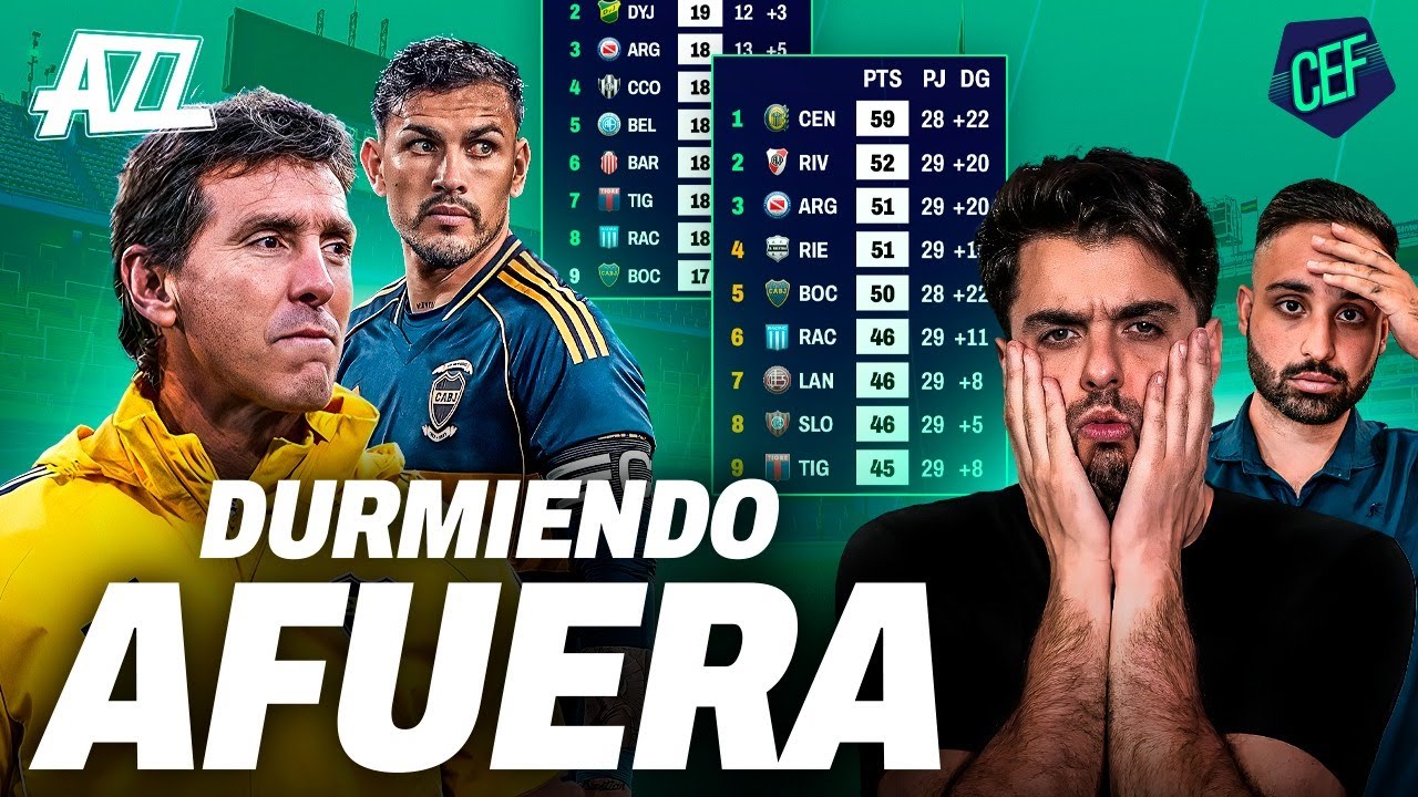 CEF en VIVO - BOCA AFUERA DE TODO - SAN LORENZO DE LOS MILAGROS