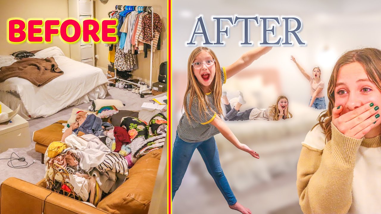 extreme BEDROOM MAKEOVER 2!!! w/the Shumway Show