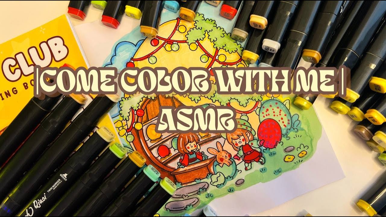 Color With Me | Cozy Coloring ASMR for Sleep