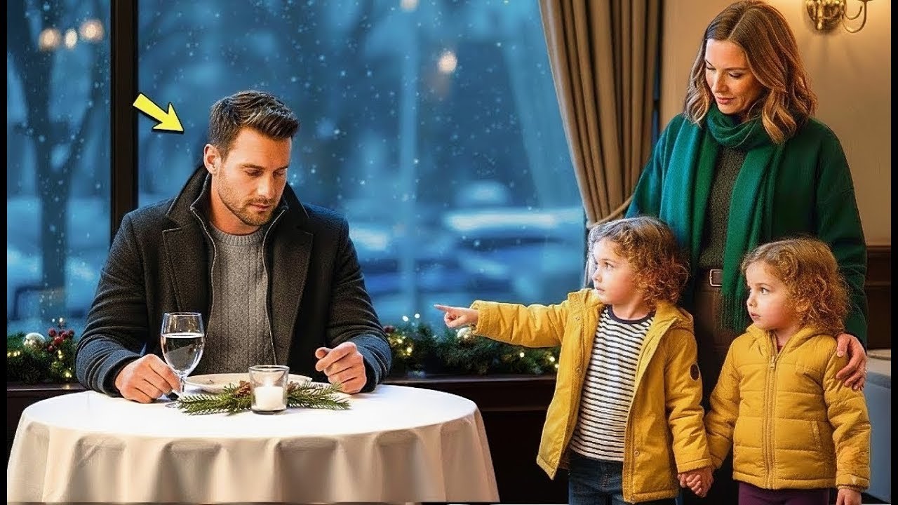Reicher CEO sitzt an Weihnachten allein im Restaurant – dann ändert eine Mutter mit Zwillingen alles