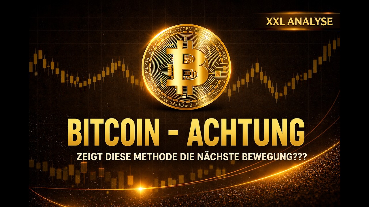 BITCOIN - ACHTUNG - ZEIGT DIESE METHODE DIE N&Auml;CHSTE BEWEGUNG???