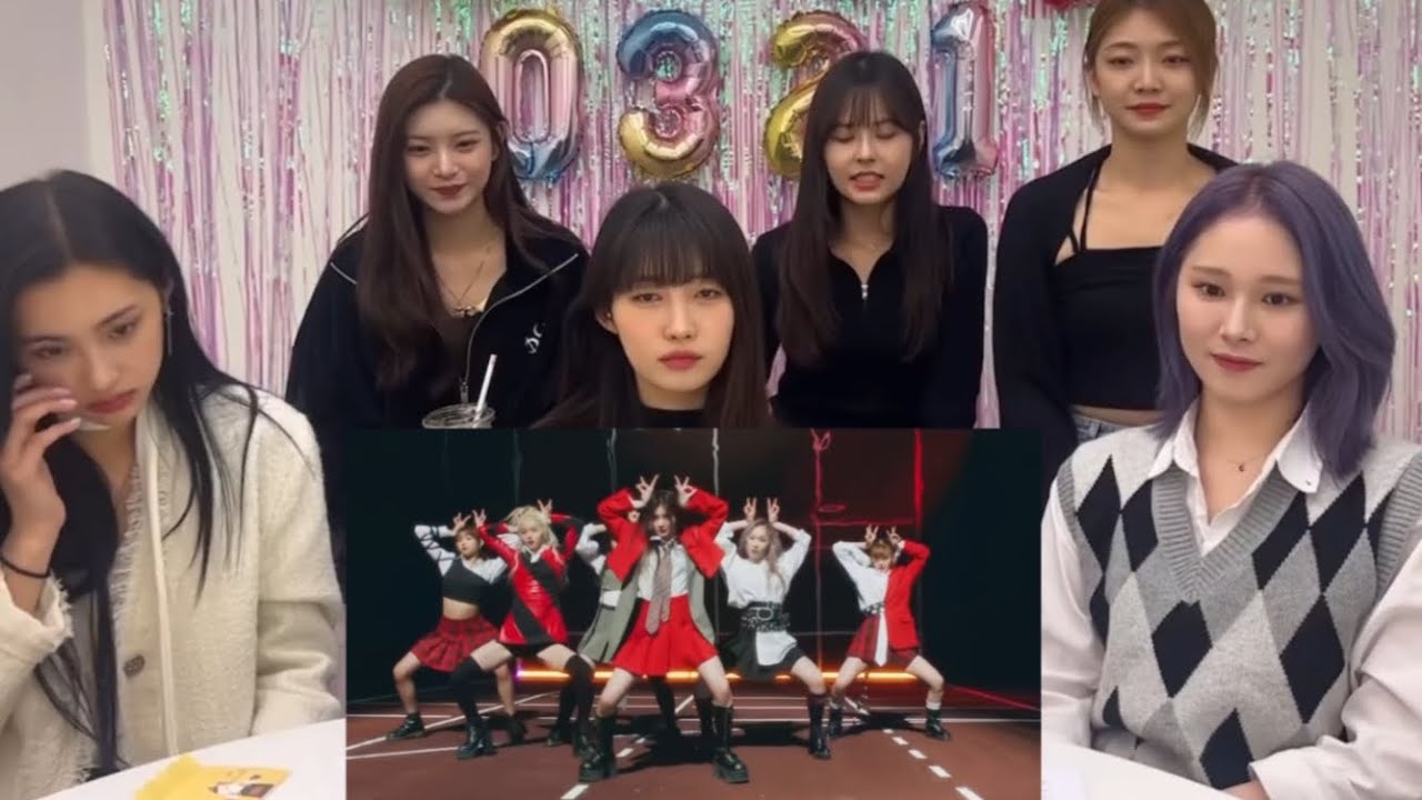 EVERGLOW - Bon Bon Chocolat MV  reaction on the 4th anniversary live broadcast