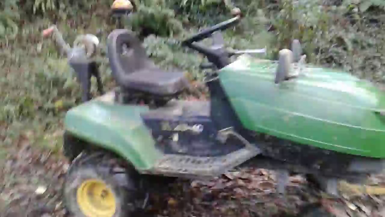 Présentation de mon tracteur tondeuse modifié