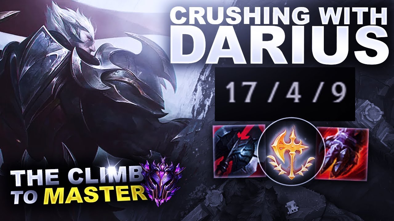 CRUSHING ON DARIUS! - Climb to Master S9 | League of Legends