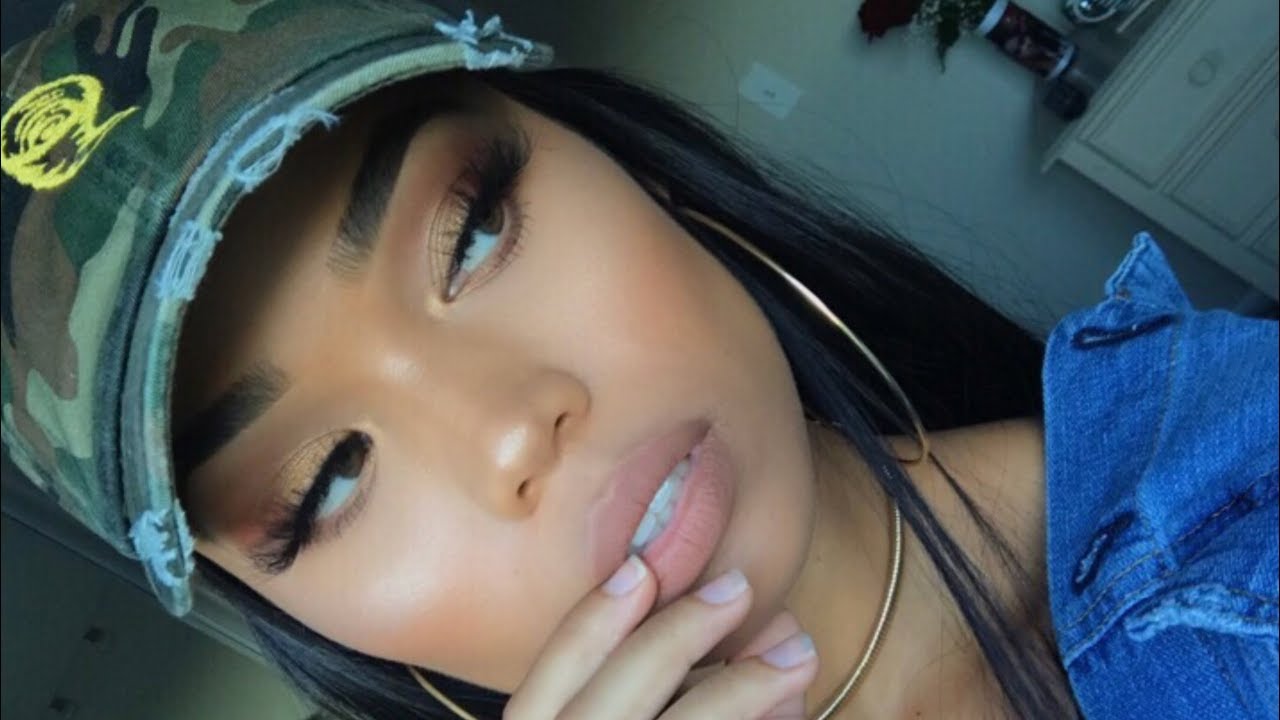INSTAGRAM BADDIE MAKEUP LOOK | UPDATED EYEBROW TUTORIAL | Briana Monique'