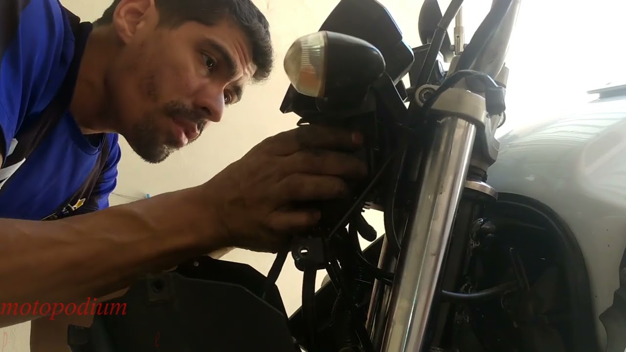 Tutorial troca da chave de ignição da fazer 250 10/11/12/13/14/15/16