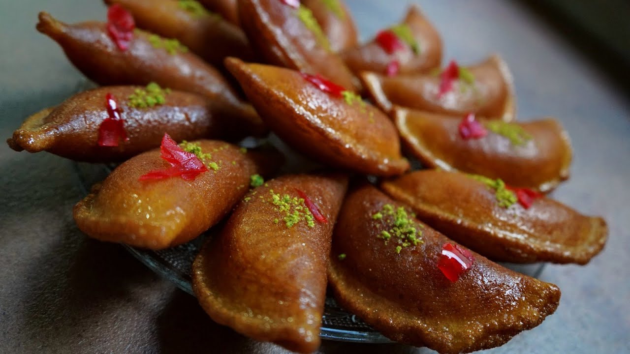 fried Atayed recipe /crispy  lebanese Atayef with ashta /How to make Qatayef (Katayef or Atayef)
