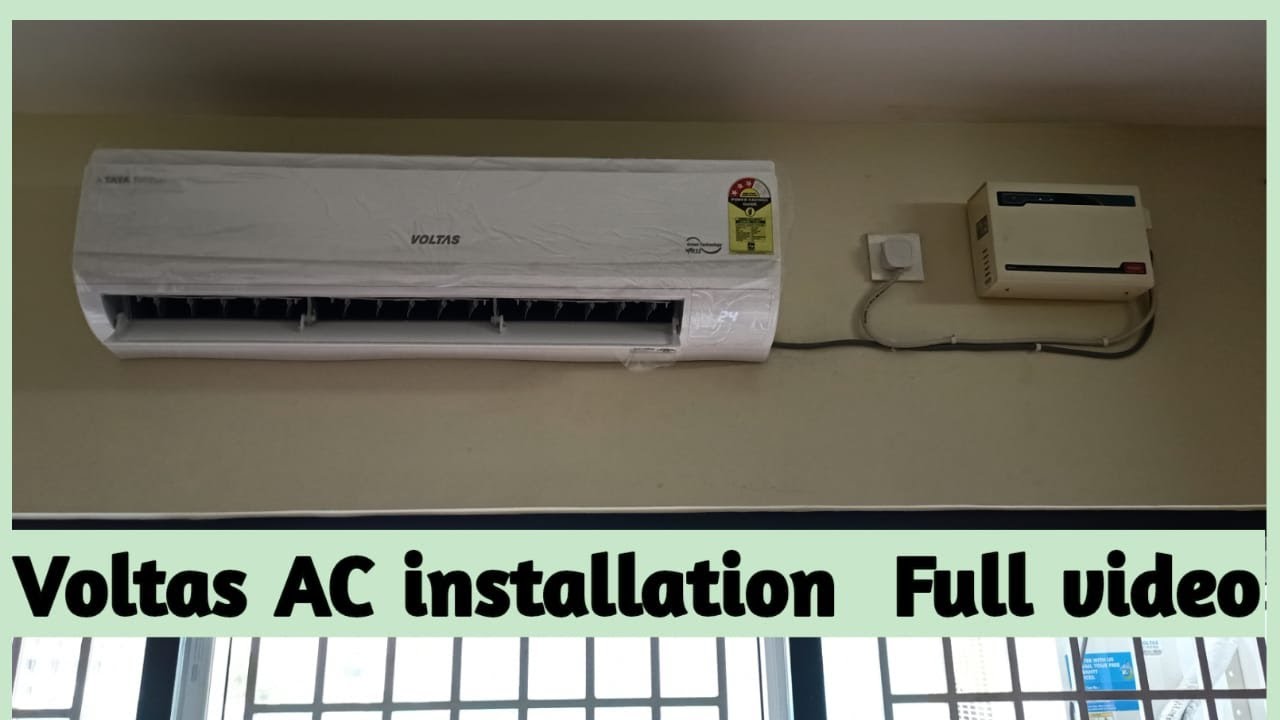 Voltas ac latest model Air conditioner installation 2021 | Ecdial |ac installation | aircon install