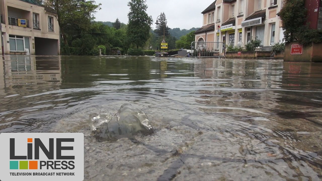 Inondations / Gif-sur-Yvette (91) - France 01 juin 2016