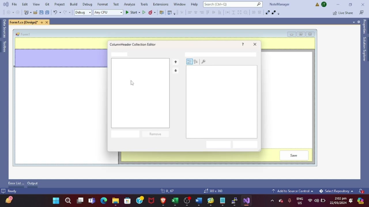 Note Manager File and Folder Manipulation