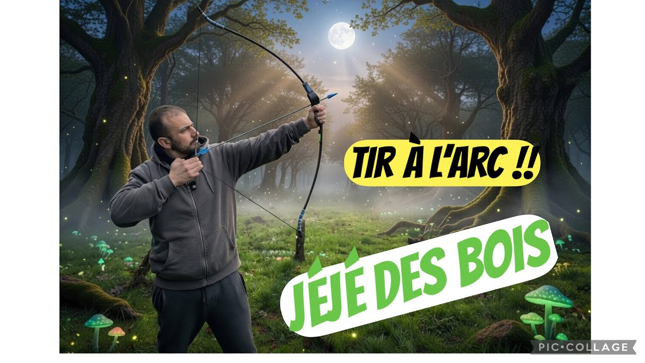 Je teste le tir à l'ARC ! ça tape fort !!! Vidéo découverte 