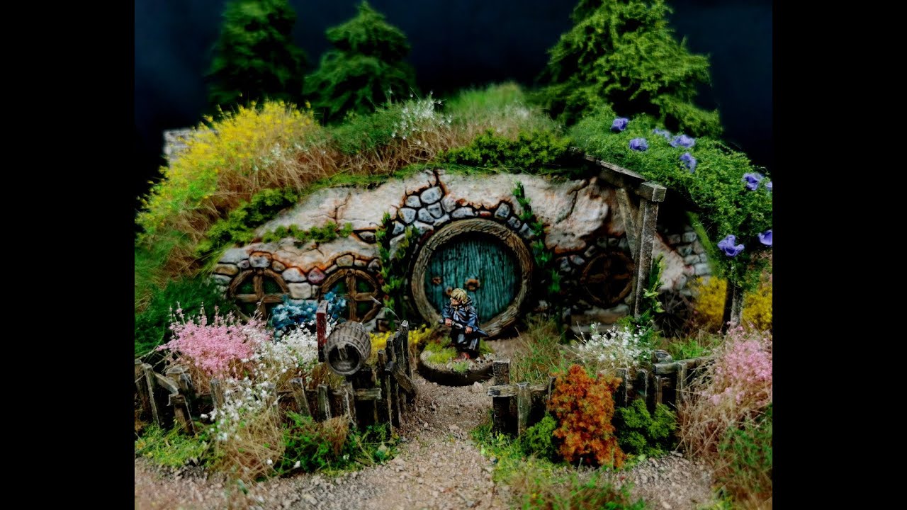 Bau einer Hobbithöhle/building a hobbit hole