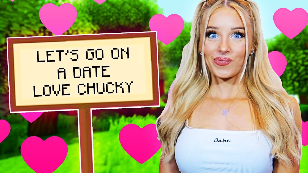 I went on a DATE with CHUCKY in Minecraft and this happened....