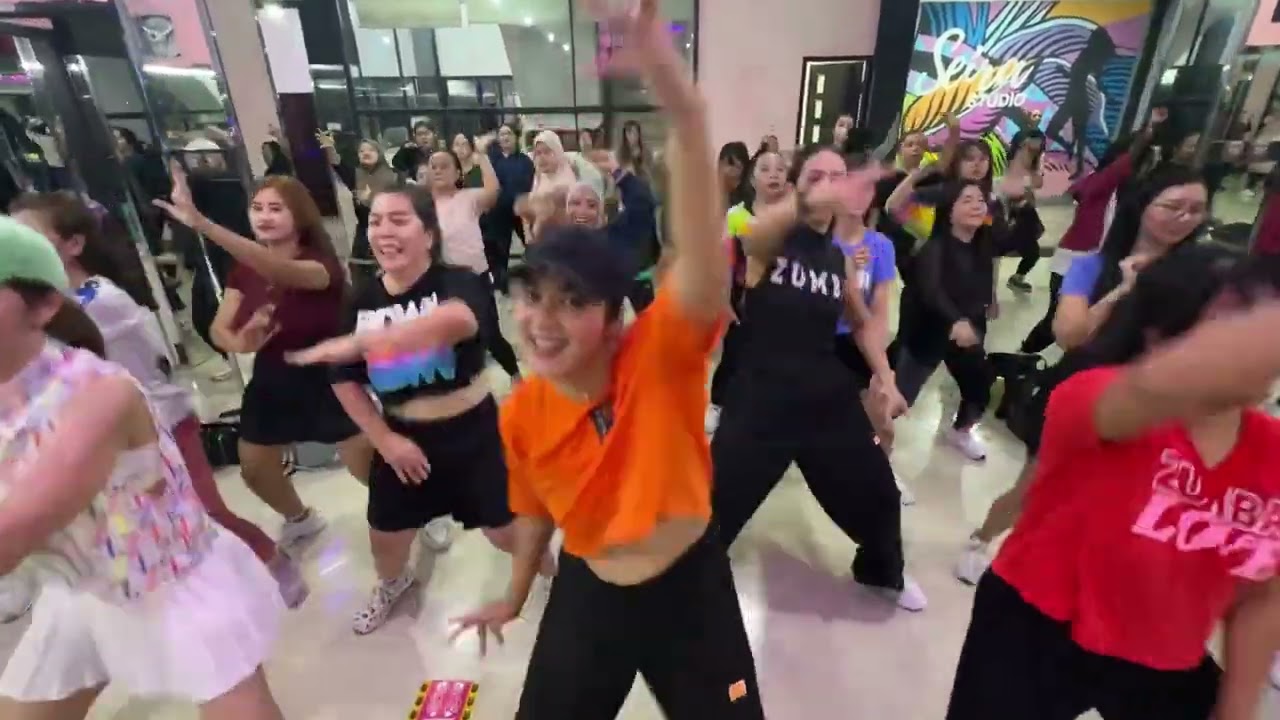 HANDS UP | panca borneo | choreo zin panji | bandung zumba senam kreasi