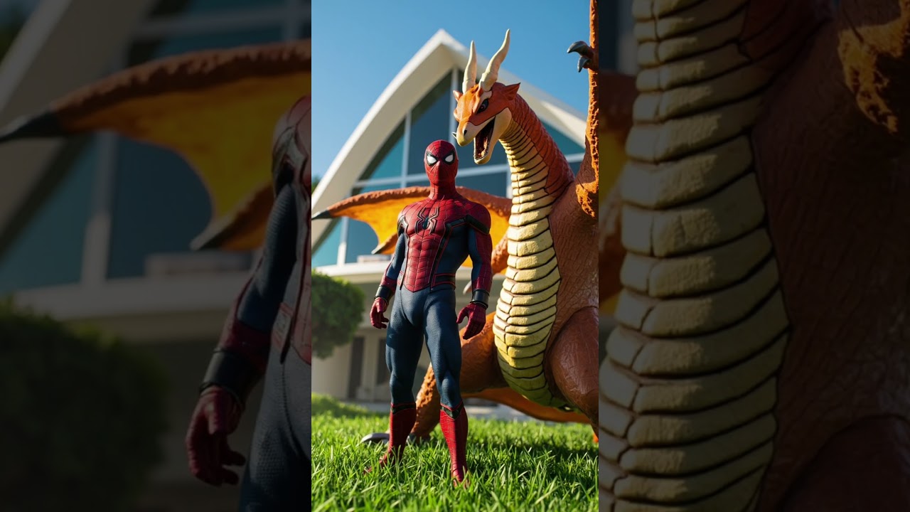 🔥 Spiderman & Charizard vs Deadpool: Diamonds, Destruction, and an Epic Showdown 