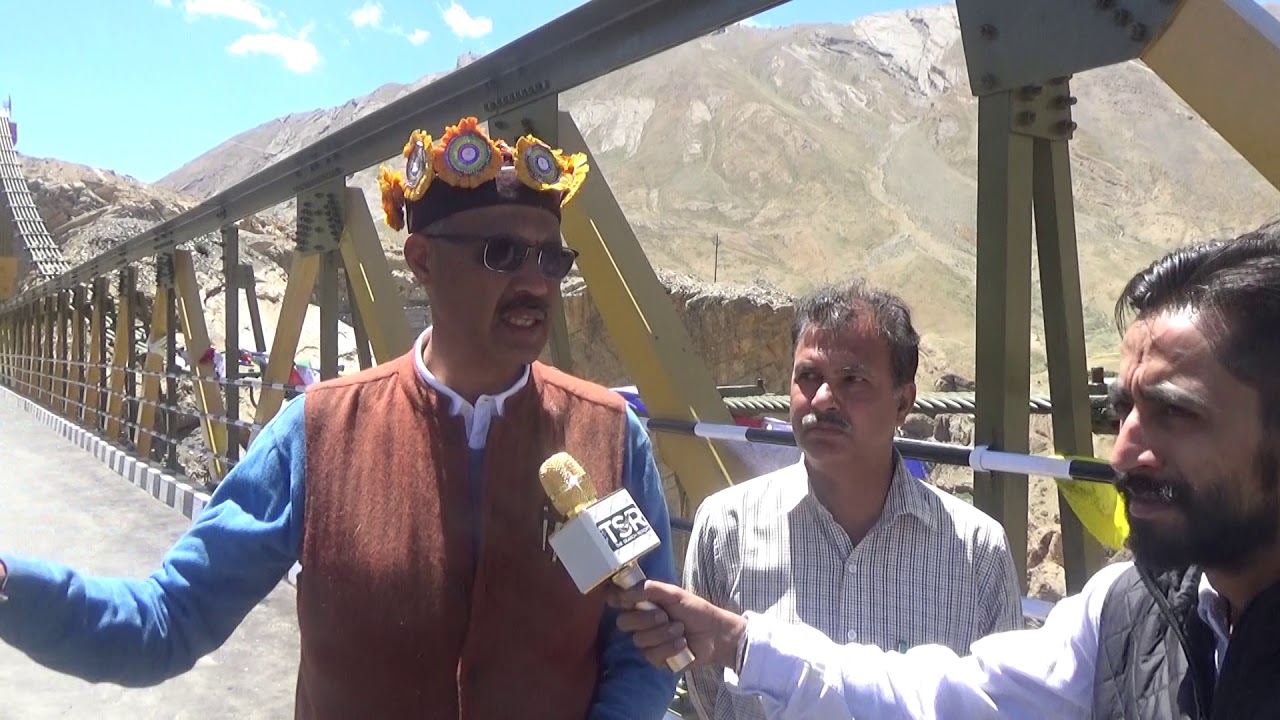 MLA Ravi Thakur speaks about Building The Chicham Bridge 