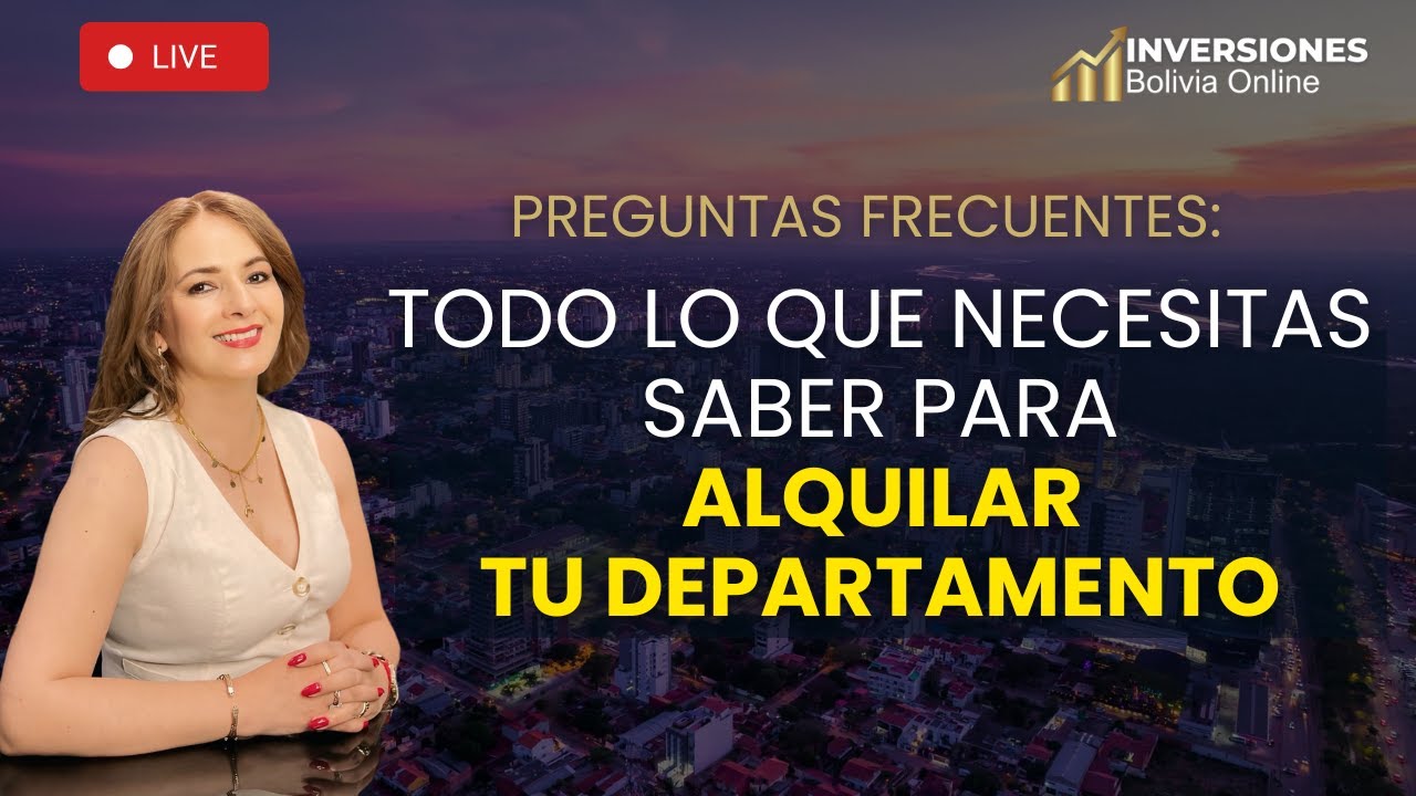 TODO lo que NECESITAS SABER para ALQUILAR tu departamento | RESPONDIENDO PREGUNTAS FRECUENTES