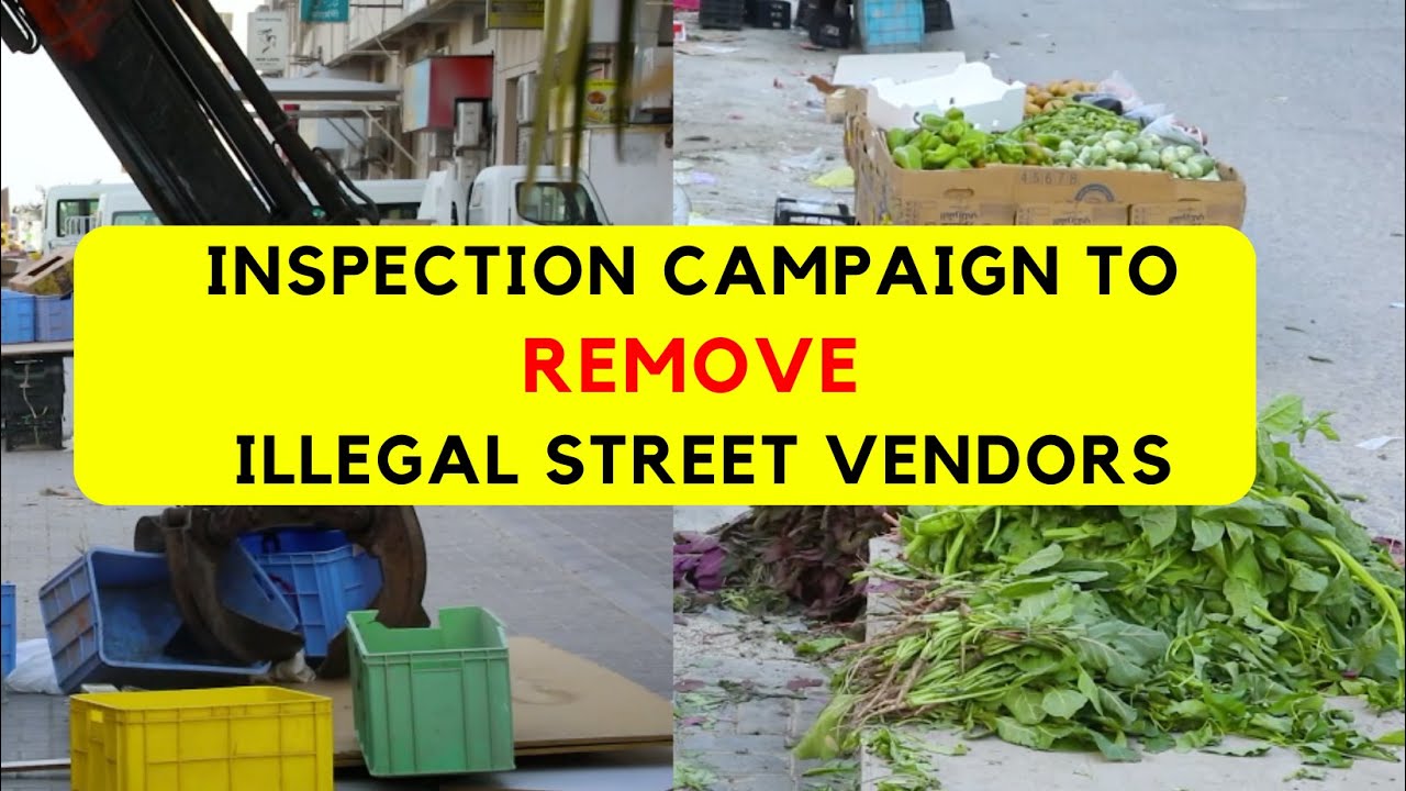 Inspection campaign to remove illegal street vendors | Bahrain