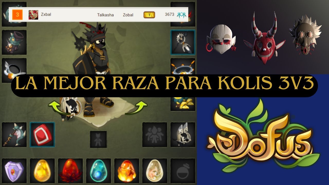 [DOFUS] ZOBAL SUERTE/AGI/CRITICO - TOP LADDER KOLIS 3v3