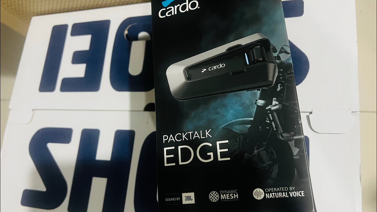 How to install Cardo Packtalk Edge on Shoei x14 helmet