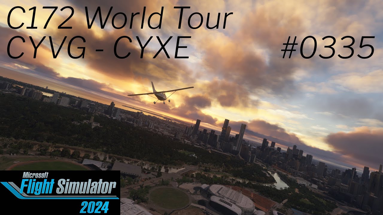 C172 World Tour 0335 - Vermilion to Saskatoon