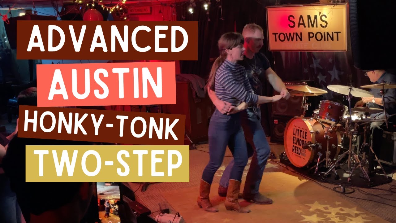 🤠 Advanced 2-Step Mondays @ Sam's Town Point! New moves every week! #dancewithus #twostepswing