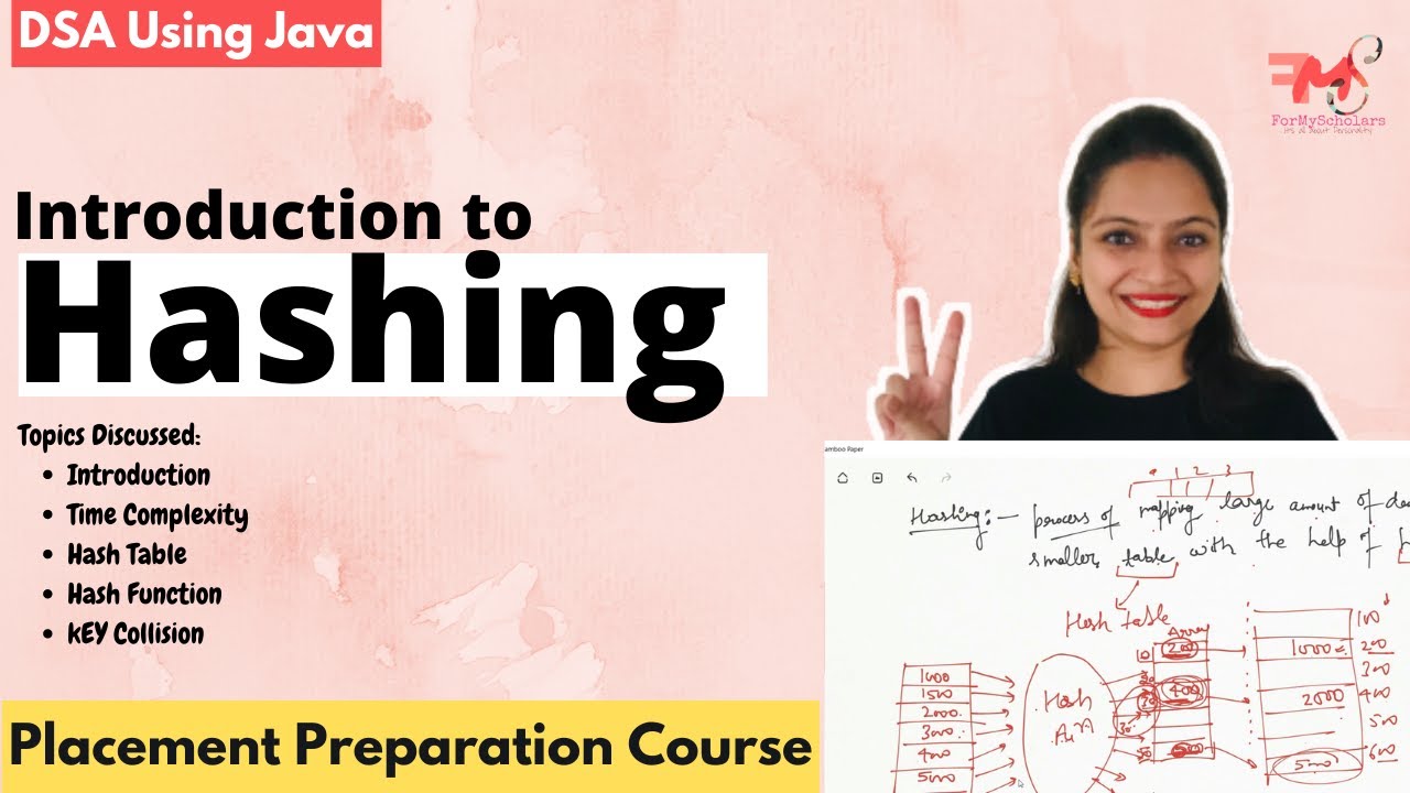 Introduction to Hashing in Data Structure | Hash Table, Hash Function | DSA using Java #56