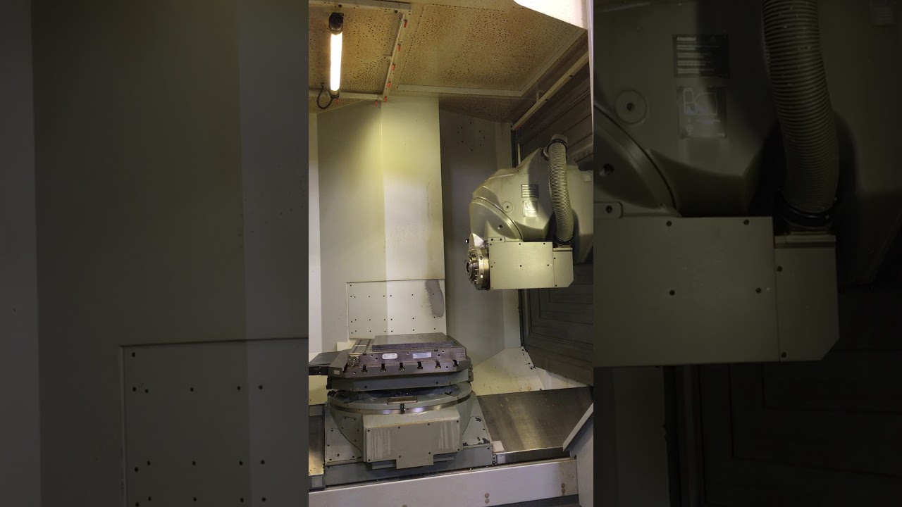 2008 DECKEL MAHO DMC 100U Duo Block CNC 5-Axis Machining Center