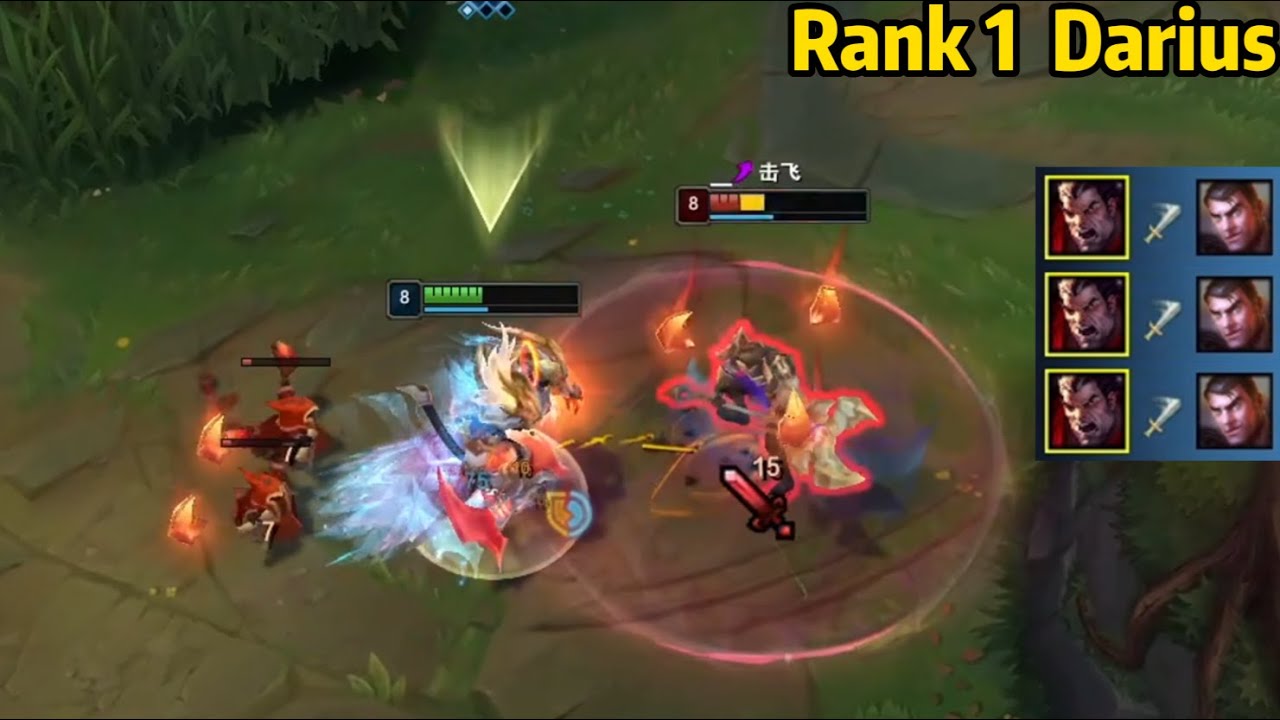 Rank 1 Darius: This Darius is on ANOTHER LEVEL!