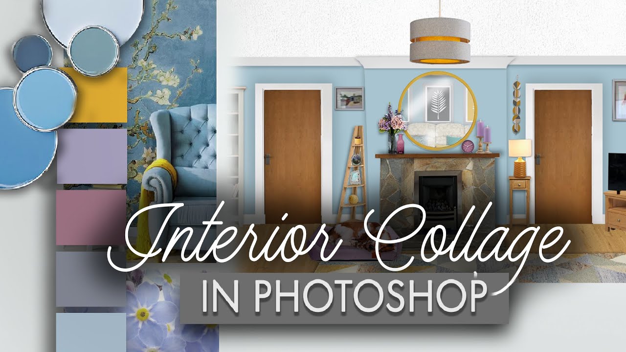 How to create: an Interior collage in Photoshop