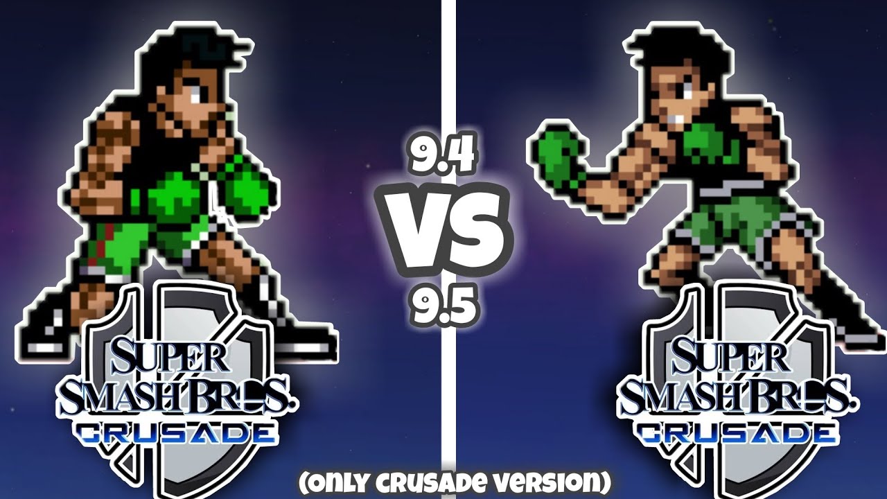 Moveset Comparación- Little Mac (9.4 vs 9.5)