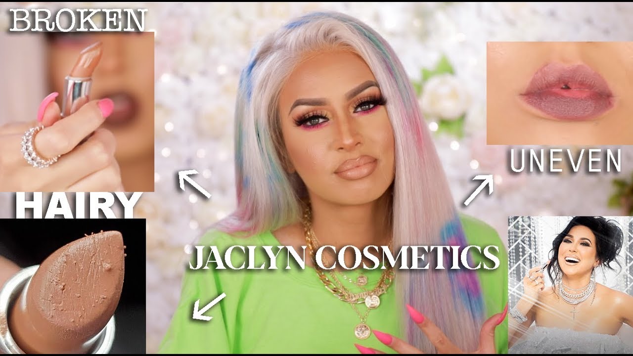 Jaclyn Hill Cosmetics Lipstick Review: A BROKEN, HAIRY MESS!