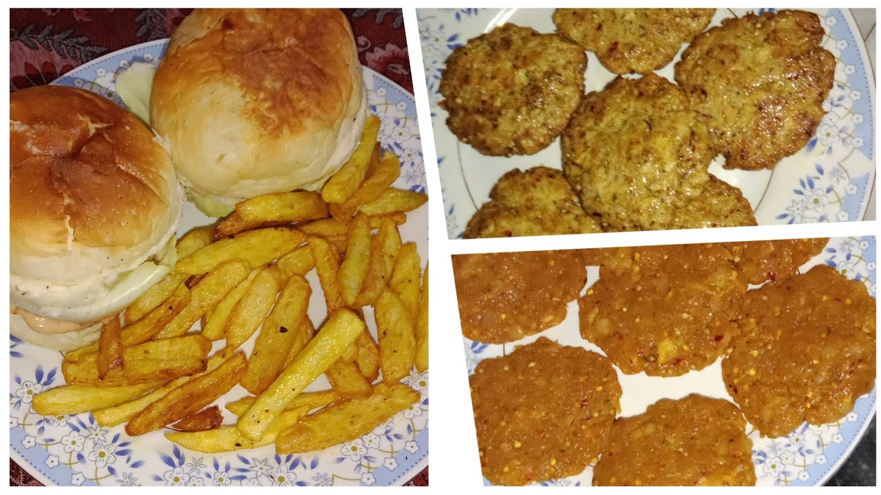 chicken patties burger | With homemade chicken patties | | by cookwithamber