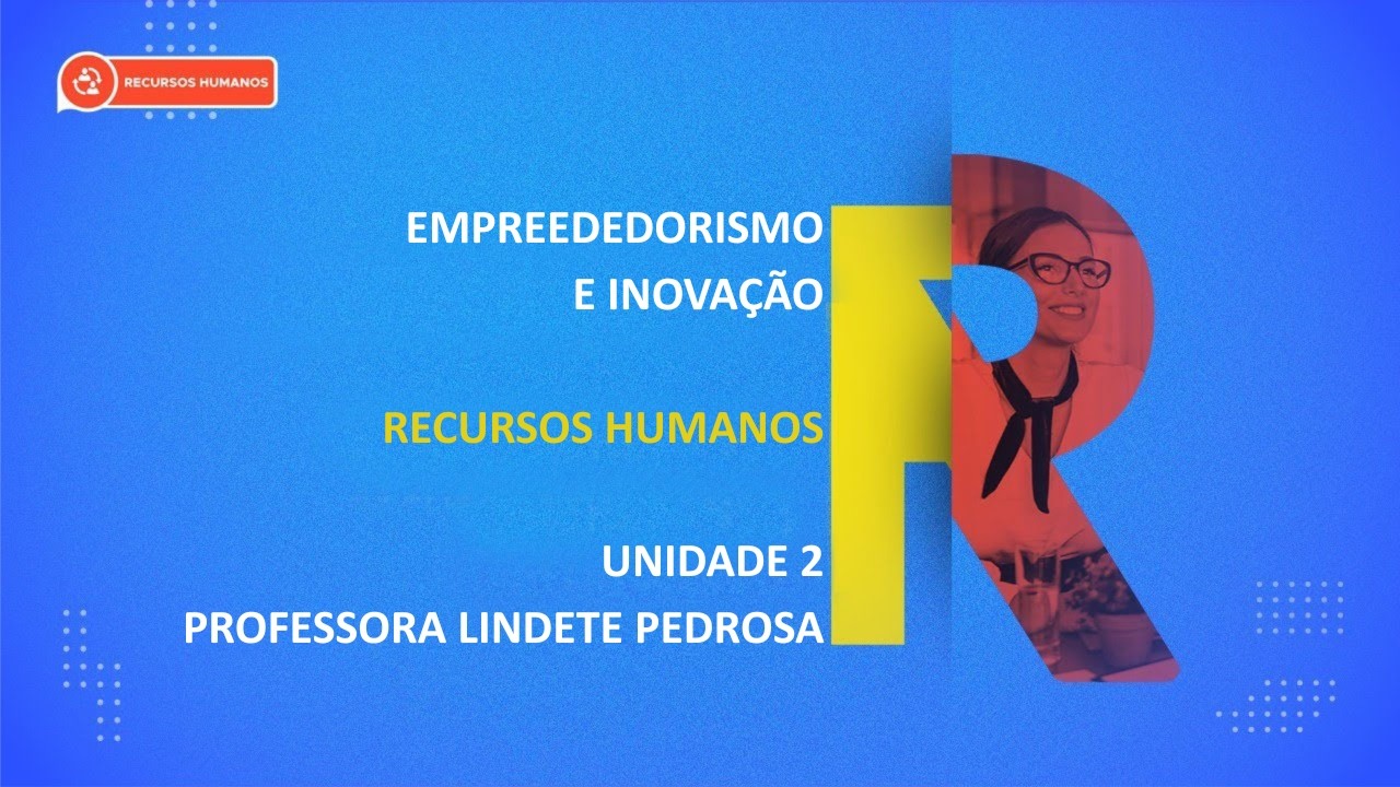 CURSO TÉCNICO EM RECURSOS HUMANOS | EMPREENDEDORISMO E INOVAÇÃO | UNIDADE 2