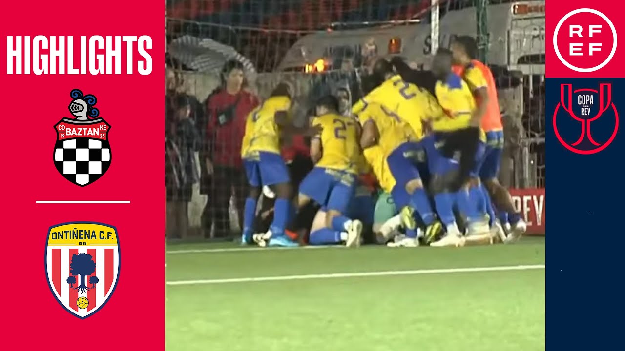 Resumen #CopaDelRey | CD Baztán 1 (2)-(4) 1 CF Ontiñena | Eliminatoria Previa | Temporada 2024/25
