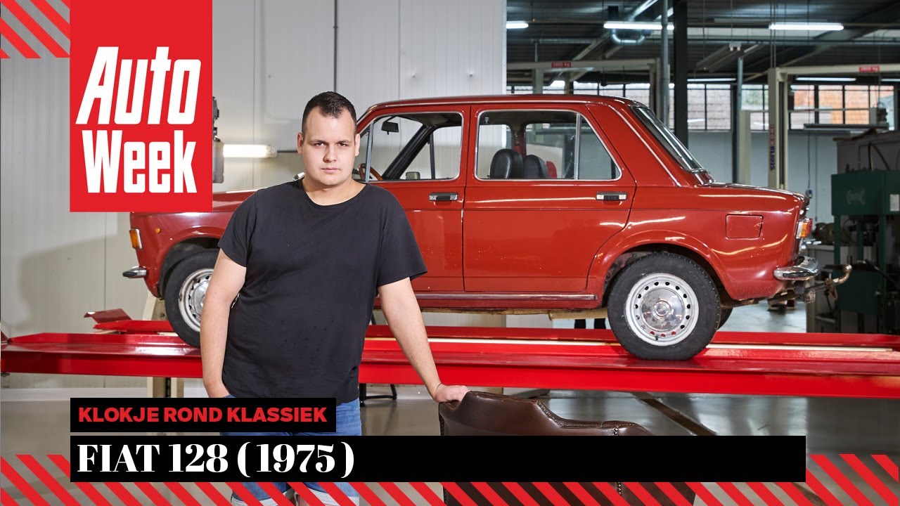 Klokje Rond Klassiek  - Fiat 128 (1975)