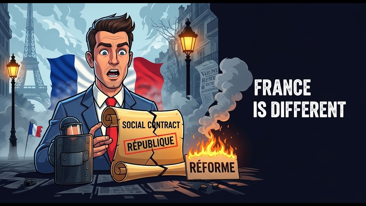 The Psychology of France (Why France Explodes - Protests, Power...)