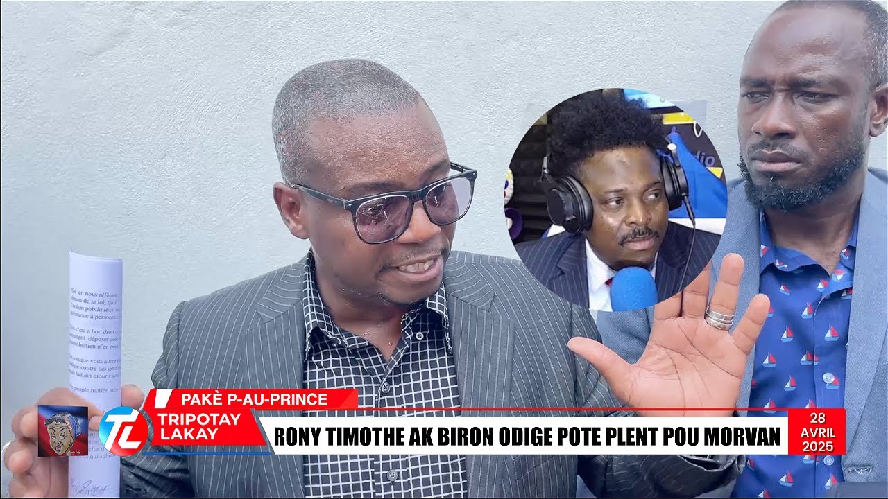 Flash! John Colem Morvan nan gwo problèm - Rony Timothe ak Biron pote plent lajistis pou li