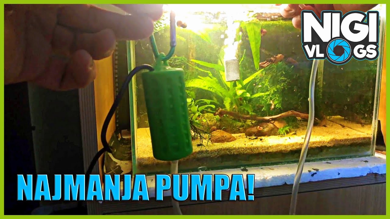 Najmanja Pumpa Za Vazduh - USB Vazdušna Pumpa Za Akvarijum #Akvaristika