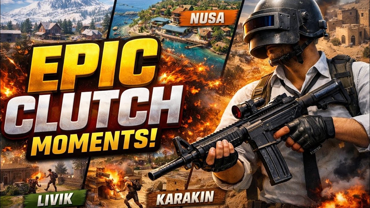 #bgmi #gaming #youtube   BGMI Epic clutche movements and gameplay 